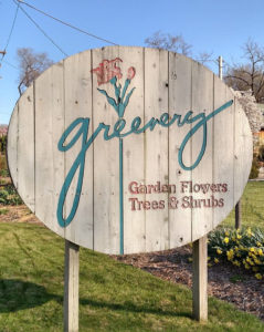 HEF 2016 Greenery sign