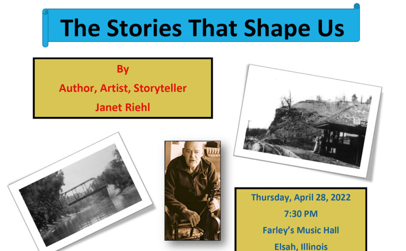 The Stories That Shape Us, talk by Janet Riehl